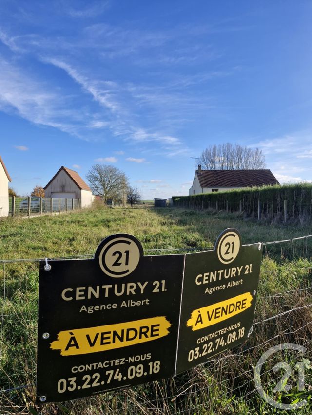 Terrain à vendre - 1850 m2 - Mailly Maillet - 80 - PICARDIE