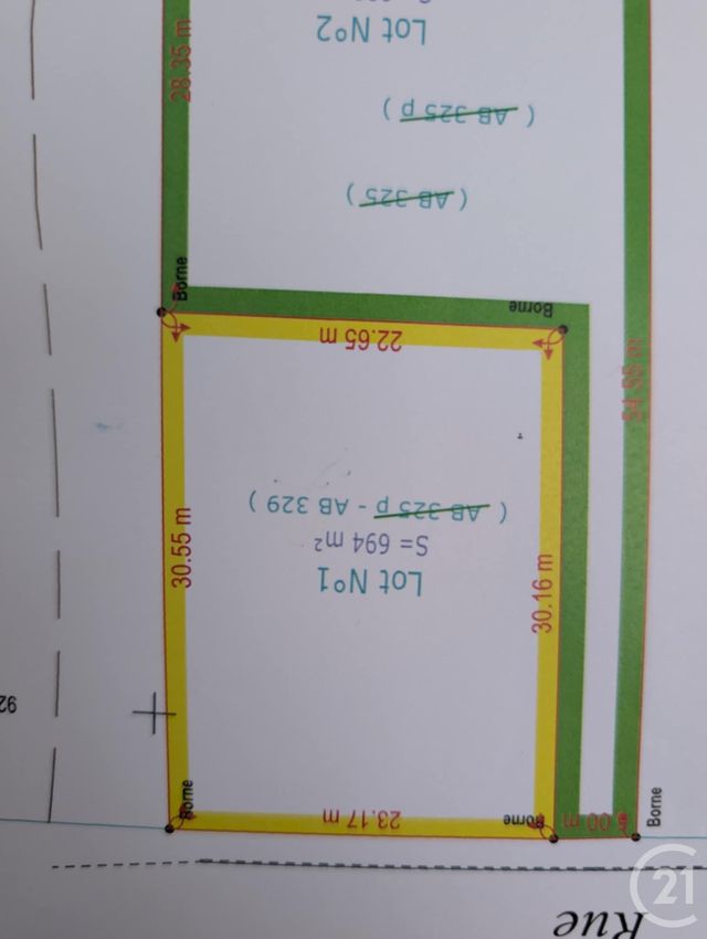 Terrain à vendre - 700 m2 - Albert - 80 - PICARDIE