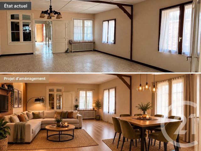 Maison &agrave; vendre - 3 pi&egrave;ces - 117 m2 - Albert - 80 - PICARDIE