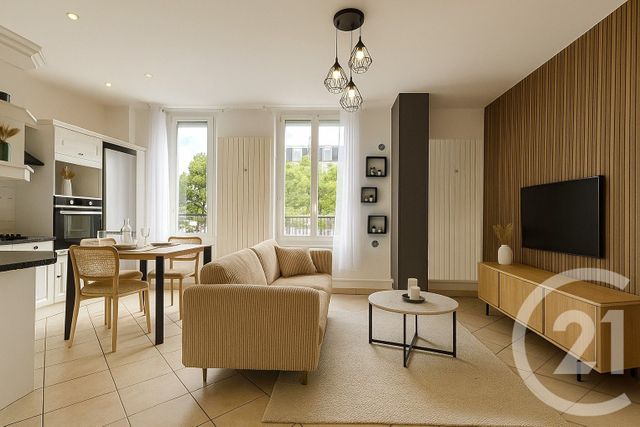 Appartement F3 à louer - 3 pièces - 53 m2 - St Quentin - 02 - PICARDIE