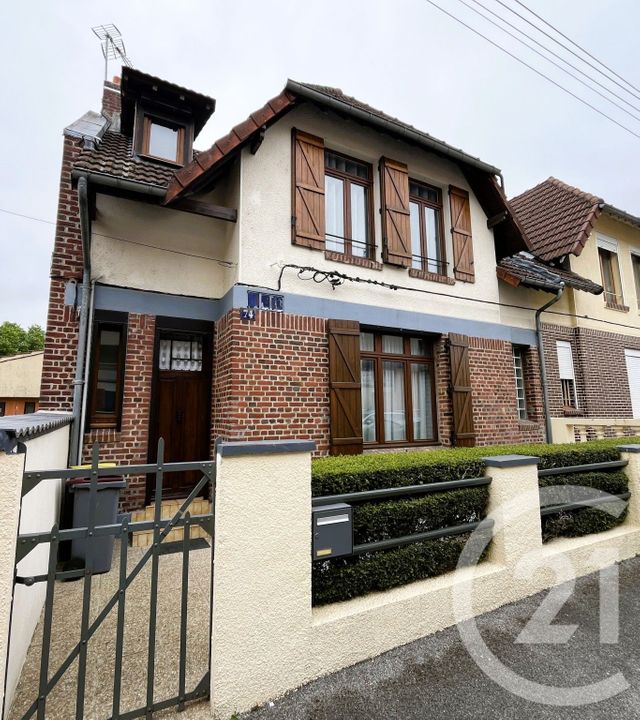 Maison à vendre - 5 pièces - 86,37 m2 - St Quentin - 02 - PICARDIE