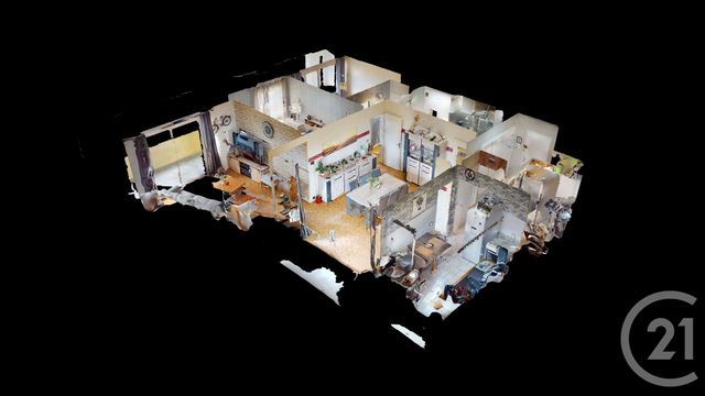 Afficher la photo en grand Appartement F3 à vendre - 4 pièces - 78,83 m2 - St Quentin - 02 - PICARDIE