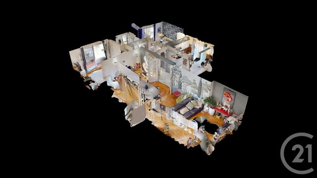 Appartement F3 &agrave; vendre - 3 pi&egrave;ces - 75 m2 - St Quentin - 02 - PICARDIE